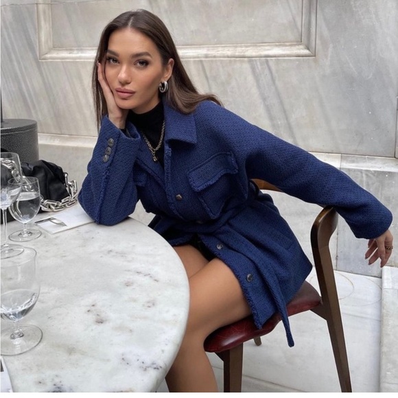 Zara Jackets & Blazers - ZARA textured jacket